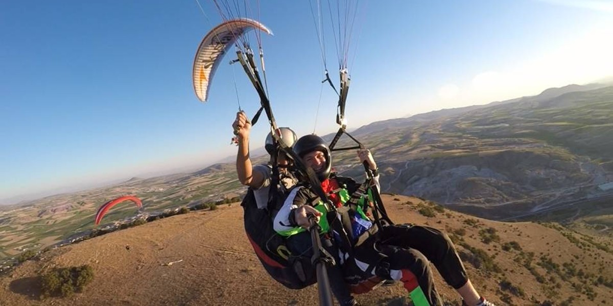 Paragliding in Cappadocia
